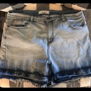 Judy Blue Distressed Denim Shorts 3X